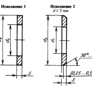 Шайбы плоские ГОСТ 11371-78